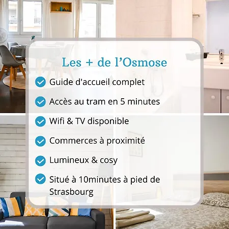 L'osmose - & Cosy - Acces Tram - Commerces A Proximite Apartament *