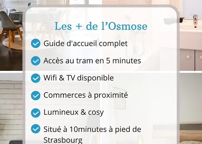 L'osmose - & Cosy - Acces Tram - Commerces A Proximite Апартаменты *